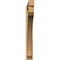 Ekena Millwork Legacy Block Rough Sawn Outlooker, Western Red Cedar, 6"W x 48"D x 48"H OUT06X48X48LEC05RWR - alternate 4
